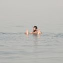 Sam Hunt Recharges Batteries With a Float in the Dead Sea